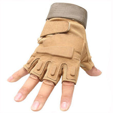 Load image into Gallery viewer, Tactical Fingerless Gloves Hunting Shooting Paintball Airsoft Bicycle Motorbike Military Combat Anti-Skid Half Finger Gloves