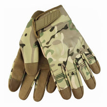 Load image into Gallery viewer, Camouflage Outdoor Tactical Gloves Waterproof Army Military Airsoft Shooting Paintball Hiking Climbing Sport Full Finger Gloves