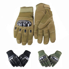Load image into Gallery viewer, Safety Tactical Gloves Outdoor Sports Army Combat Airsoft Men's Full Finger Gloves For Climbing Hiking Cycling Motorcycle Gloves