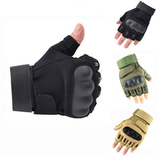 Load image into Gallery viewer, 2018 Tactical Gloves Army Military Airsoft Hunting Half Finger Gloves Outdoor Sport Hiking Cycling Motocycle Protection Gloves